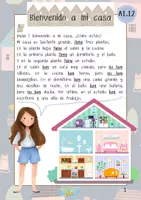 Vista previa - Unidades / Secuencias / Situaciones de Aprendizaje - A1.12_bienvenido_a_mi_casa - Portada