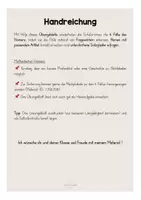 Vorschau - Arbeitsblätter - Die 4 Fälle des Nomens - Übungsblatt - Seite 1