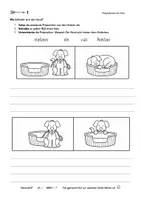 Vorschau - Arbeitsblätter - Präpositionen üben in der Grundschule – Arbeitsblätter zu Ort & Richtung (mit Bildern & Malaufgaben) - Seite 3
