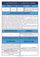 Vista previa - Unidades / Secuencias / Situaciones de Aprendizaje - SDA. EL CAPITÁN ESTRELLA Y LA BRIGADA CÓSMICA - página 2