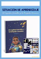 Vista previa - Unidades / Secuencias / Situaciones de Aprendizaje - SDA. EL CAPITÁN ESTRELLA Y LA BRIGADA CÓSMICA - Portada