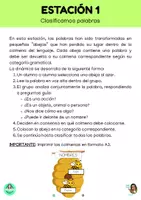 Vista previa - Juegos / Gamificación - Estaciones de aprendizaje Lengua - página 1