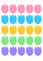 Aperçu - Jeux - La couleur des fleurs - Reproduire un modèle - Page 2