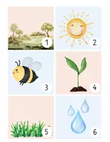 Vorschau - Spiele - Lesespaziergang Frühling – Die Geheimnisse des Frühlings | 3-fach differenziert | Lesen Grundschule Klasse 1-3 - Seite 2