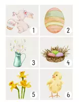 Vorschau - Arbeitsblätter - Lesespaziergang - Ostern - 3-fach differenziert - Seite 2