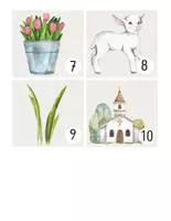 Vorschau - Arbeitsblätter - Lesespaziergang - Ostern - 3-fach differenziert - Seite 3