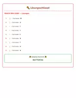 Vorschau - Arbeitsblätter - Bruchrechnung Rätsel Muttertag Knack den Code Klasse 6-7 - Seite 3