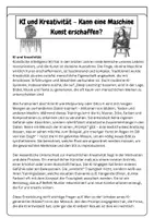 Vorschau - Arbeitsblätter - Künstliche Intelligenz Klasse 7/8 - Seite 1