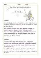 Vorschau - Arbeitsblätter - Lesestrategien: Der Ritter und die Windmühlen | Leseverstehen | 2. Klasse - Seite 3