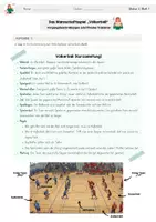 Vorschau - Arbeitsblätter - Eine Vorgangsbeschreibung zum Völkerballspiel anhand einer Kurzanleitung verfassen und mit Textlupe überarbeiten - Seite 2