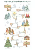 Vorschau - Interaktives Material - Weihnachten | Interaktive Hörspur | Inkl. MP3-Audiodatei & QR-Codes | Die Geburtsgeschichte Jesu | Grundschule | Förderschule | Klasse 1-5 - Seite 1
