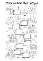 Vorschau - Interaktives Material - Weihnachten | Interaktive Hörspur | Inkl. MP3-Audiodatei & QR-Codes | Die Geburtsgeschichte Jesu | Grundschule | Förderschule | Klasse 1-5 - Seite 2