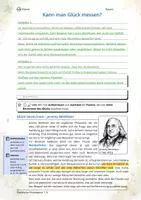 Vorschau - Arbeitsblätter - Kann man Glück messen? - Das hedonistische Kalkül - Seite 3