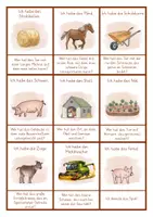 Vorschau - Spiele - Lesespiel - Bauernhof "Ich habe... Wer hat...?" FREEBIE - Seite 3