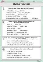 Vorschau - Arbeitsblätter - pronoun power: subject forms, object forms, possessives (Pronomen) - Seite 2