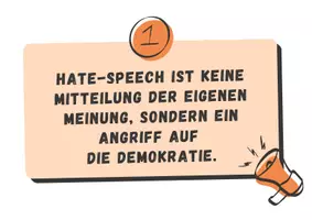 Vorschau - Bildkarten - Hate-Speech / Hass im Netz - Thesenkarten für den Einstieg - Seite 2