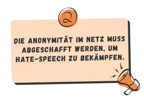 Vorschau - Bildkarten - Hate-Speech / Hass im Netz - Thesenkarten für den Einstieg - Seite 3