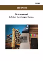 Vorschau - Arbeitsblätter - Strukturwandel - Arbeitsblätter mit Lösungen - Deckblatt