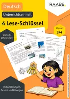 Vorschau - Arbeitsblätter - Materialsammlung: Lesestrategien trainieren und Texte verstehen - Deckblatt