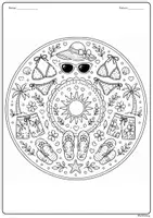 Vorschau - Mal- und Bastelvorlagen - Mandalas zum Sommer - Jg-1-7 - Seite 3