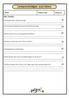 Vorschau - Klassenarbeiten - Lernnachweis / Klassenarbeit: Leben Jesus (Gleichnis/Wunder/Passion) - Seite 3