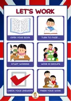 Vista previa - Refuerzo / NEE / Materiales de apoyo - Classroom English Posters Vocabulary - página 3