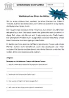 Vorschau - Stationenlernen - Olympische Spiele im antiken Griechenland - Stationenarbeit l Geschiichte l Klassse 6 - Seite 3