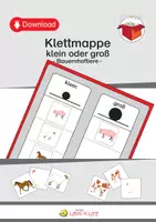 Vorschau - Arbeitsblätter - Klettmappen: klein oder groß Themenpaket - Seite 1