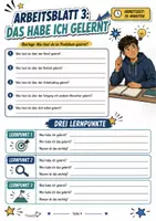 Vorschau - Unterrichtsreihen - Praktikumsmappe Reflexion – leichte Sprache, klare Struktur, ansprechendes Design - Seite 3