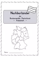 Vorschau - Arbeitsblätter - Nachbarländer Deutschlands: XXL Sparpaket - Sachunterricht - Kl. 3/4 (Flipbook, Plakat & Interaktiv) - Seite 3