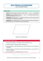 Vorschau - Poster - Vierecke im Überblick 📐 – Eigenschaften & Zeichen-Tipps (Merkblätter) - Seite 2
