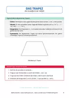 Vorschau - Poster - Vierecke im Überblick 📐 – Eigenschaften & Zeichen-Tipps (Merkblätter) - Seite 3