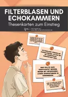Vorschau - Bildkarten - Filterblasen und Echokammern - Thesenkarten für den Einstieg - Deckblatt