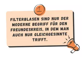 Vorschau - Bildkarten - Filterblasen und Echokammern - Thesenkarten für den Einstieg - Seite 2