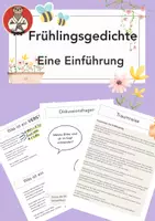 Vorschau - Unterrichtsreihen - Gedichte erschließen: lesen, untersuchen, gestalten (Klasse 6/7) - Seite 1