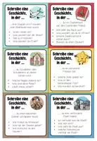 Vorschau - Stationenlernen - Geschichten schreiben – Schreibimpulse & kreative Schreibanlässe | 36 Karten - Seite 2