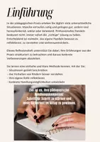Vorschau - Arbeitsblätter - Praxisreflexion in der Kita – Reflexionsheft für die sozialpädagogische Assistenz (inkl. Beispiel und Checkliste) - Seite 2