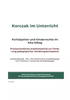 Vorschau - Arbeitsblätter - Korczak im Unterricht – Partizipation & Kinderrechte (Fallbeispiele, Kita, Sozialpädagogische Assistenz) - Deckblatt