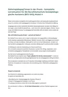 Vorschau - Stundenentwürfe - Reformpädagogik in der Kita – Lernsituation mit Fallkarten und Team-Leitfaden Sozialpädagogische Assistenz - Seite 1