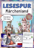 Vorschau - Arbeitsblätter - Interaktive Lesespurgeschichten - Seite 1