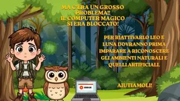 anteprima - Materiale di supporto/inclusione - Scopriamo gli ambienti naturali e artificiali con Leo e Luna - Pagina 3