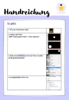 Vorschau - Präsentationen/Tafelbilder - Gucklochmethode: Präsentations-Vorlage (.pptx-Datei) - Seite 3