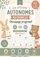 Aperçu - Préparation de séance / Séance complète - Atelier autonome maternelle – Découpage progressif PS MS GS Motricité fine Montessori - Page de couverture