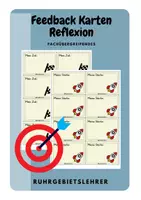 Vorschau - Bildkarten - Feedback Karten Reflexion - Deckblatt