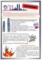 Vorschau - Arbeitsblätter - Terrorismus am Beispiel 9/11 - Der 11.September - Deckblatt