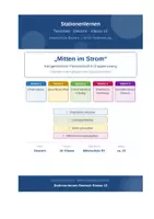 Vorschau - Stationenlernen - Prüfungsvorbereitung MSA - Inhalt, Erörterung, sprachliche Mittel, innerer Monolog - Seite 1