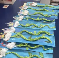 Aperçu - Feuilles d'exercices - Jack et le haricot magique - Projet conte en maternelle PS MS - Page de couverture