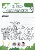 Vista previa - Manualidades / Dibujos para colorear - CUADERNO DE REPASO ORTOGRÁFICO - Portada