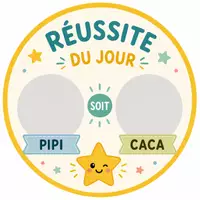 Aperçu - Apprentissages en autonomie - Reussite pipi ou caca. - Page 1