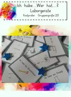 Vorschau - Spiele - Ich habe...Wer hat...Laborgeräte? Kostprobe 20 - Deckblatt